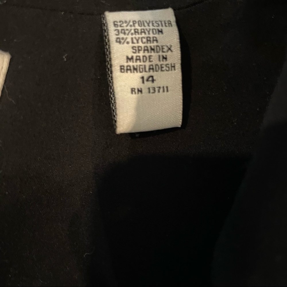 Elegant Black Dress Jacket - Picture 7 of 9